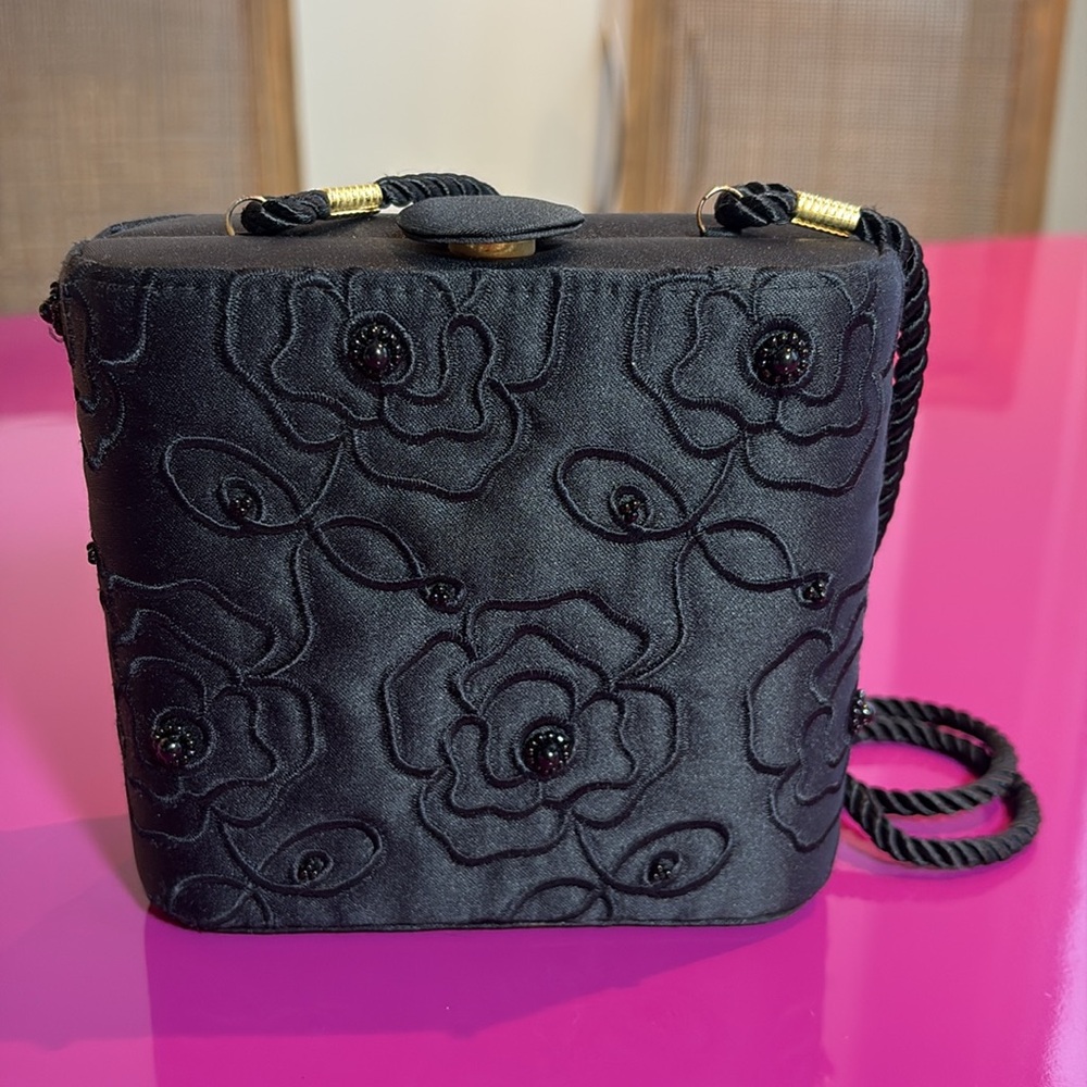 Satin Evening Bag HOLT RENFREW